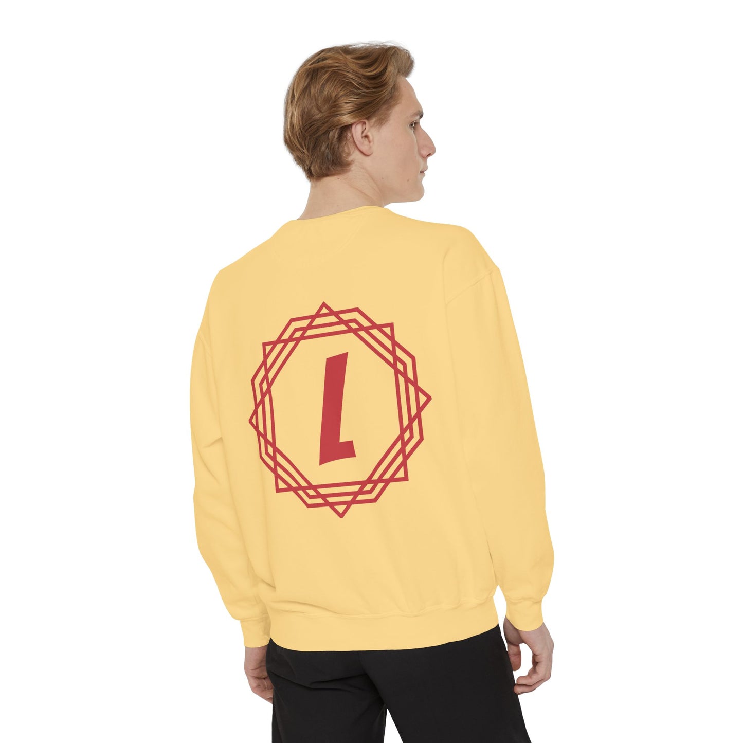 LEMATI Garment-Dyed Sweatshirt