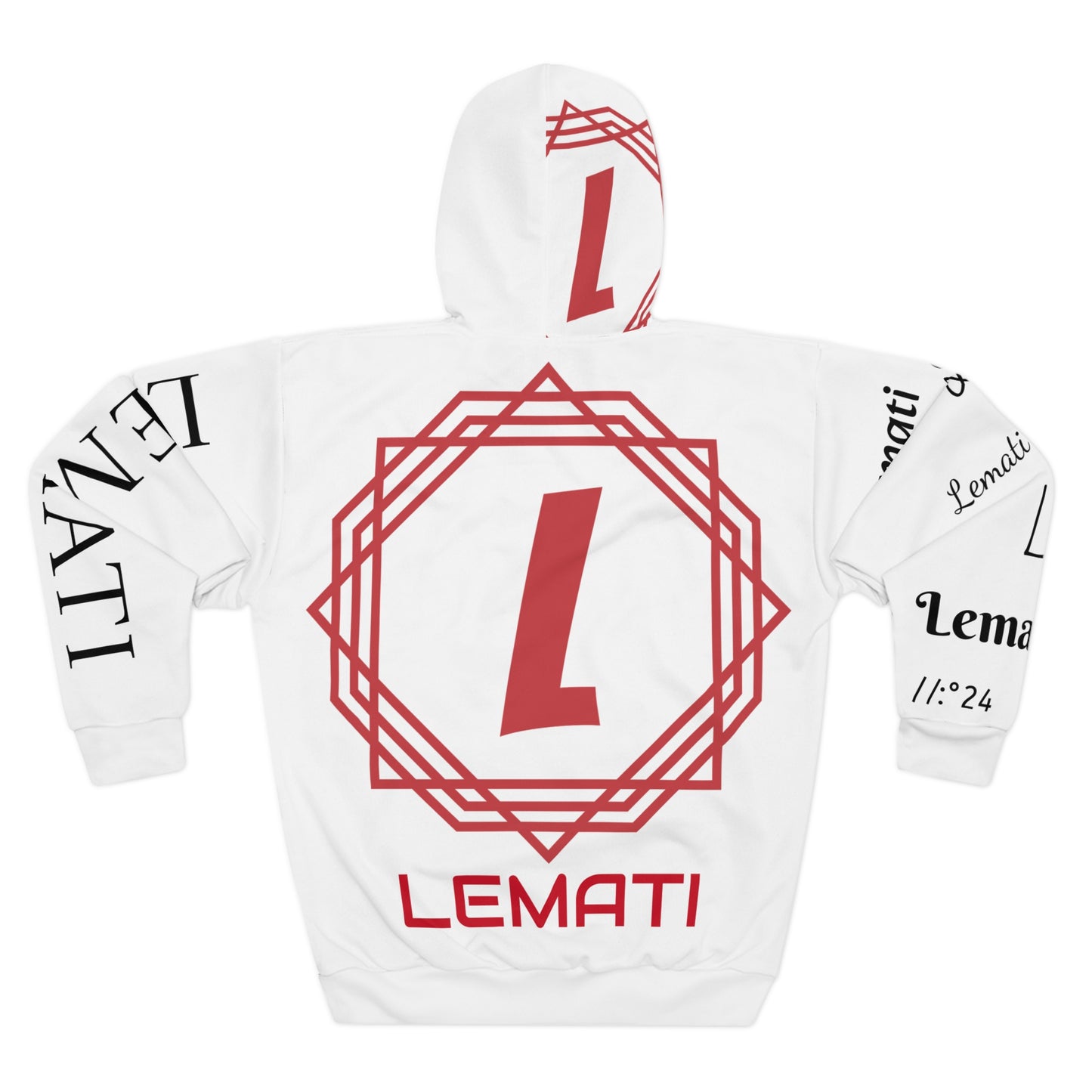 LEMATI Unisex Hoodie with Backprint