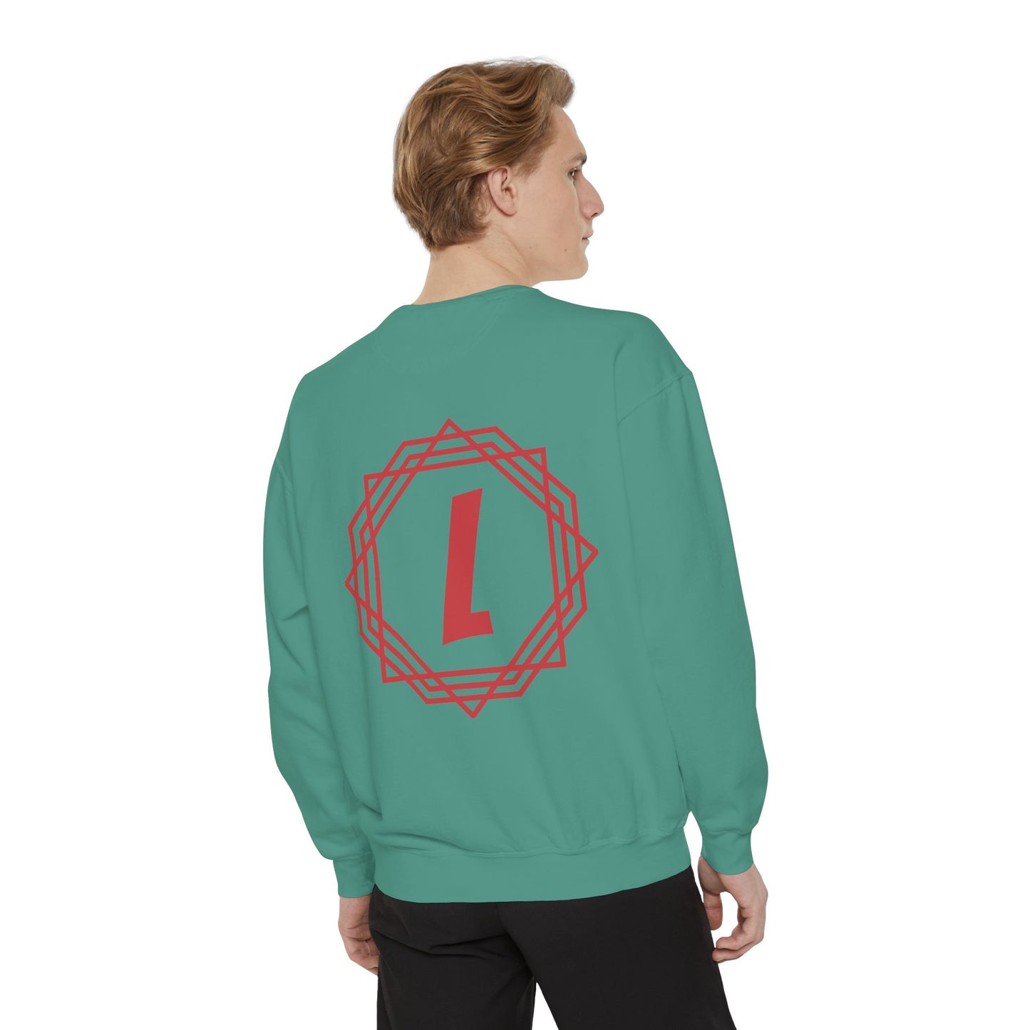 LEMATI Garment-Dyed Sweatshirt