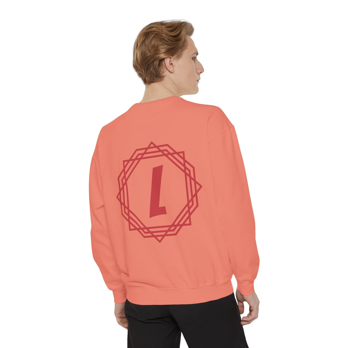 LEMATI Garment-Dyed Sweatshirt