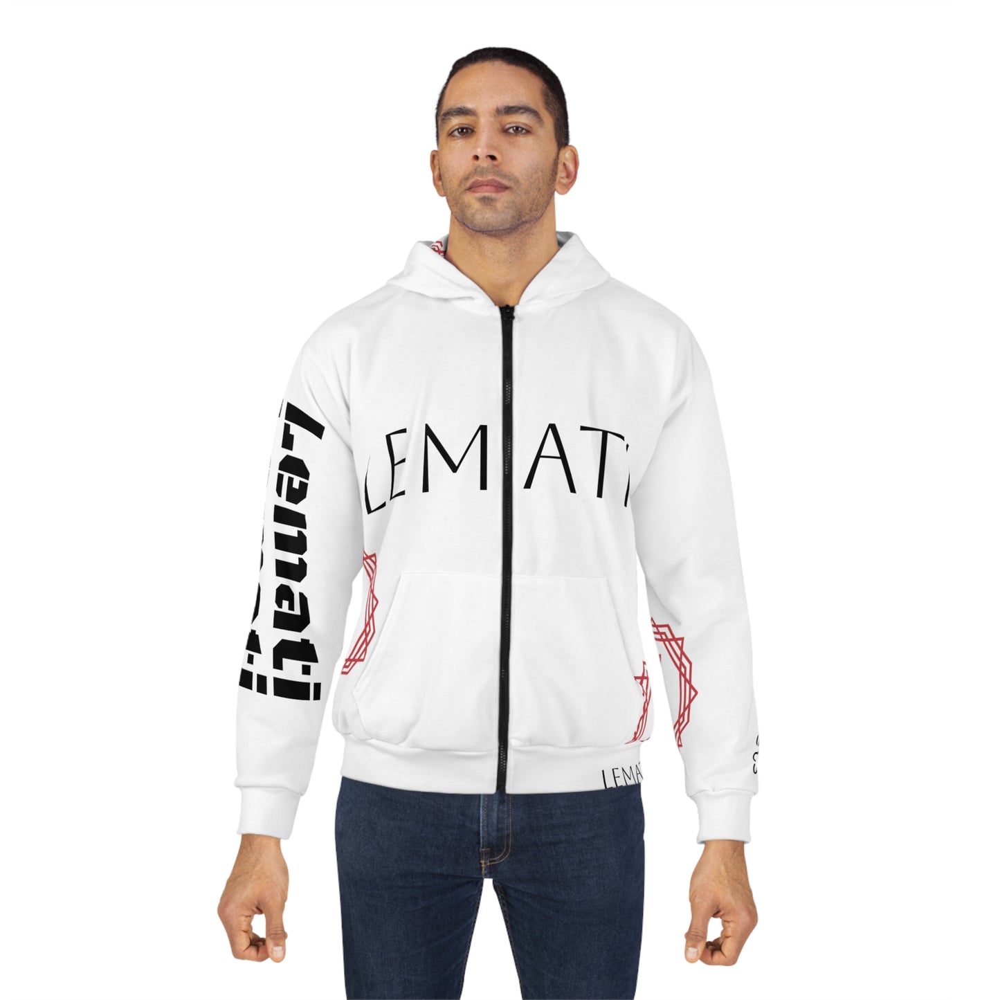 LEMATI  Unisex   Zip Hoodie