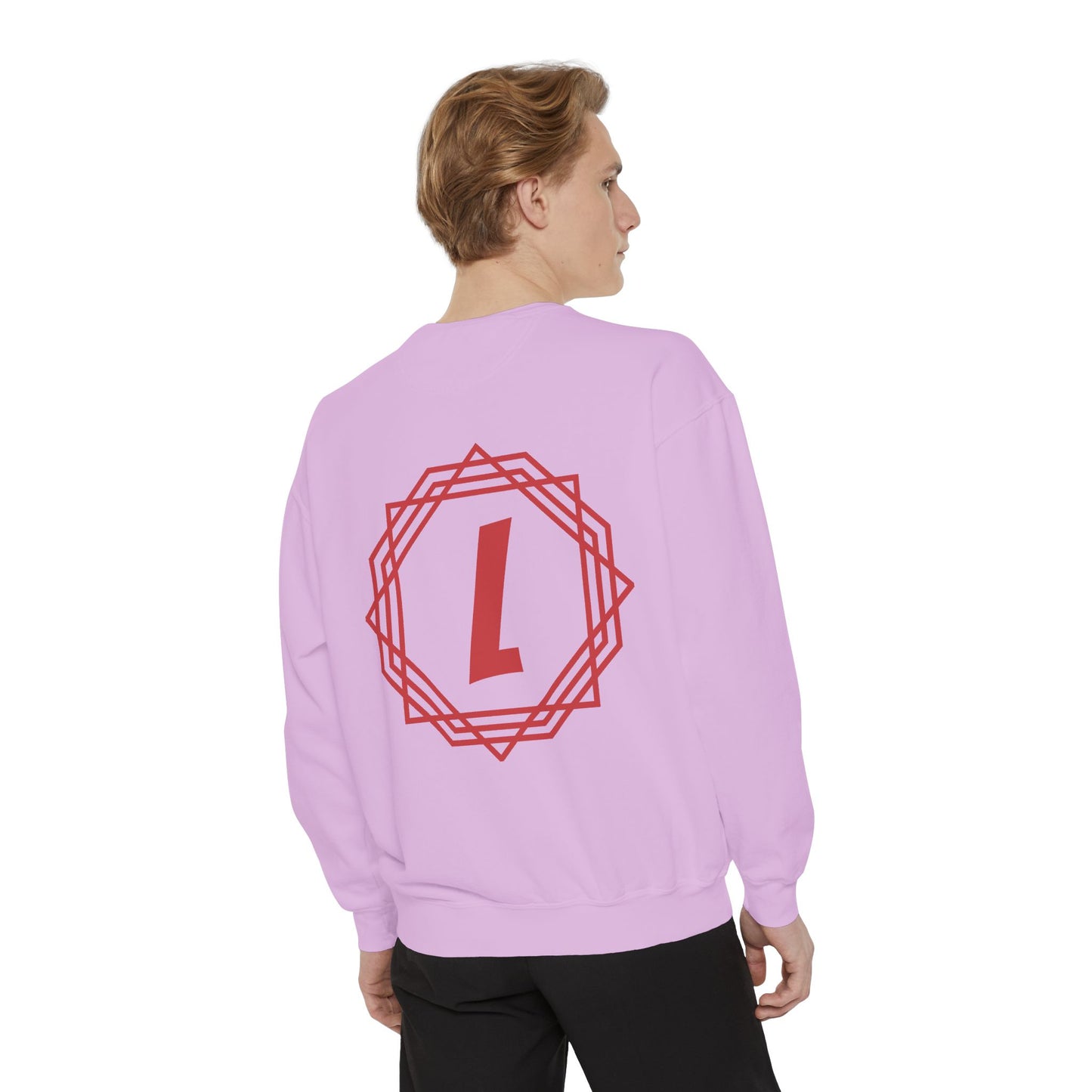 LEMATI Garment-Dyed Sweatshirt