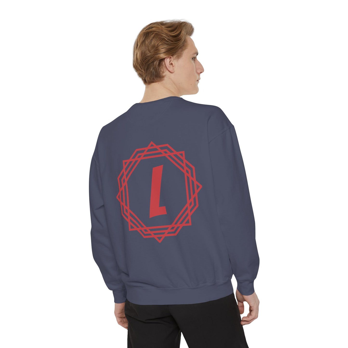 LEMATI Garment-Dyed Sweatshirt