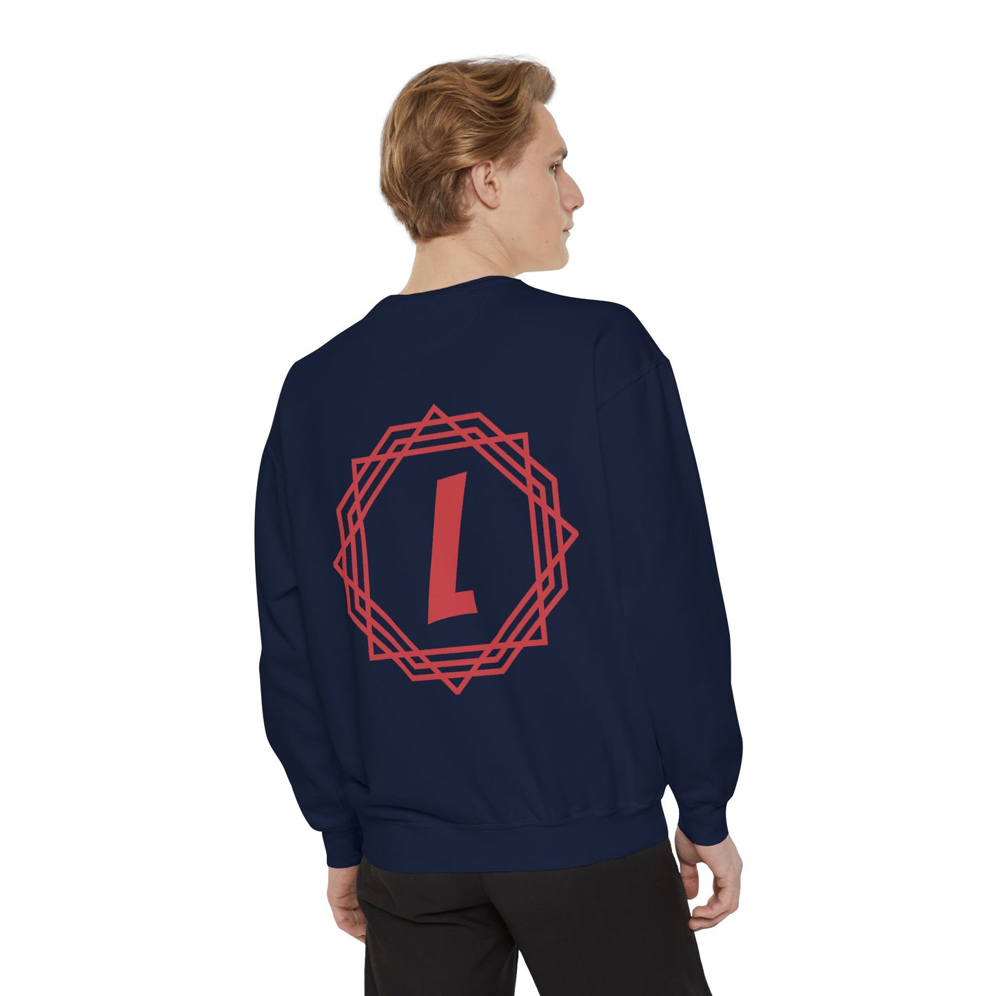 LEMATI Garment-Dyed Sweatshirt